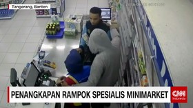 Penangkapan Rampok Spesialis Minimarket