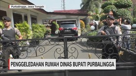 Penggeledahan Rumah Dinas Bupati Purbalingga