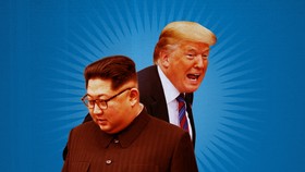 INFOGRAFIS: Perang Mulut Donald Trump-Kim Jong-un