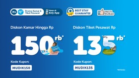 Jangan Sampai Kelewatan Diskon Tiket Pesawat dan Hotel Ini