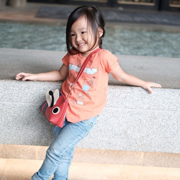 <p>Kelihatan sudah besar banget ya Thalia. Memang benar ya, bagi mereka yang sudah jadi orang tua, waktu itu cepat sekali berlalu. (Foto: Instagram @thaliaputrionsu)</p>