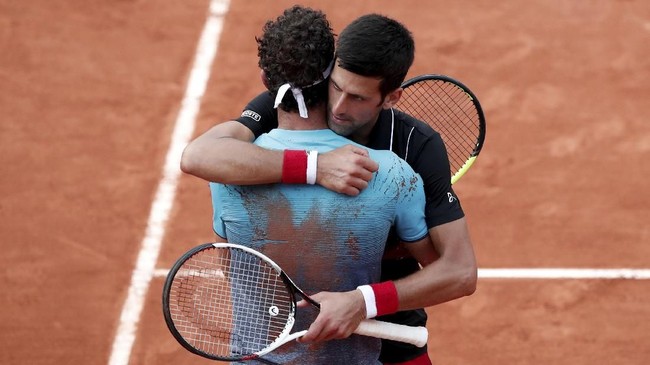 FOTO: Novak Djokovic Lanjutkan Puasa Gelar Grand Slam