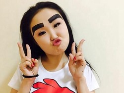 Dulu Viral, Penampilan Selebgram Tanpa Alis Angry Bird Bikin Pangling