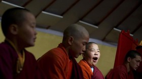 FOTO: Perguruan Biksu Millennial di Mongolia