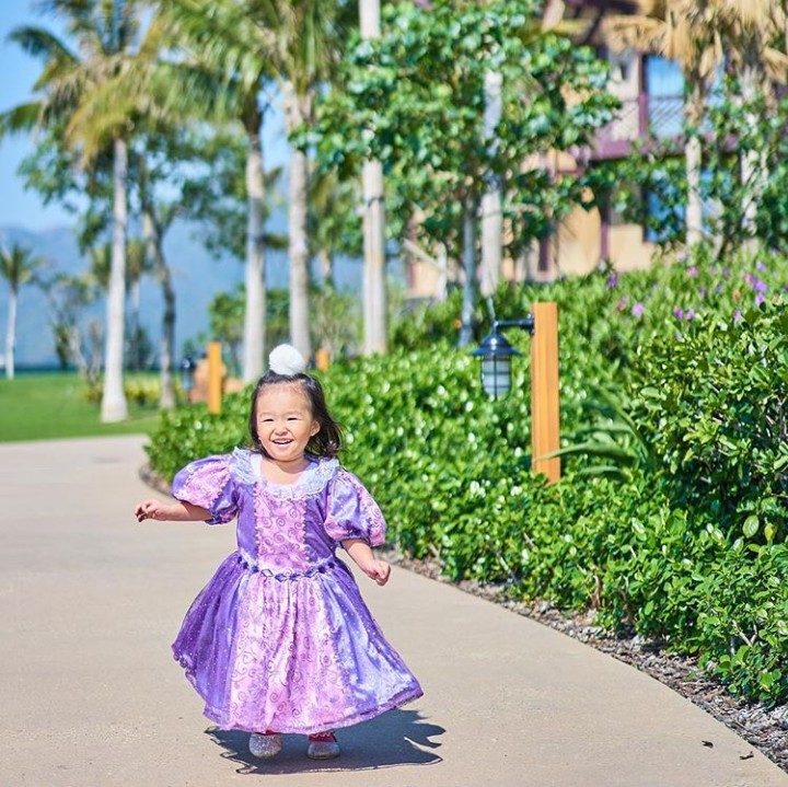 <p>Wah ada putri kecil sedang berlali-lari... (Foto: Instagram @thaliaputrionsu)</p>