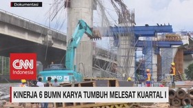 Kinerja 6 BUMN Karya Tumbuh Melesat Kuartal I