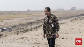 Ekskavator Jalan, Anies Cek Segel Reklamasi Pulau C