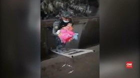 VIDEO: Ketika Bayi Selamat dari Letusan Gunung Fuego