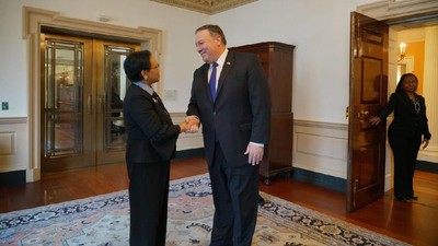 Menteri Luar Negeri Amerika Serikat Michael Richard (Mike) Pompeo akan berkunjung ke Asia Tenggara, termasuk Indonesia, 1-5 Agustus 2018.