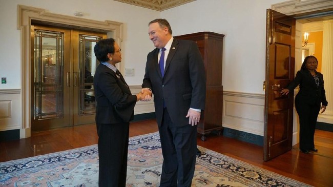 Menlu RI Retno Marsudi meminta dukungan Menlu AS Mike Pompeo untuk menjadi anggota tidak tetap Dewan Keamanan Perserikatan Bangsa-bangsa (DK-PBB).