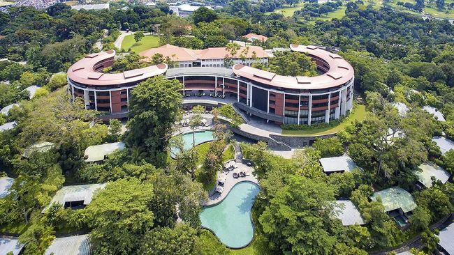 Donald Trump dan Kim Jong-un bakal bertemu di Capella Hotel, Singapura. Seperti apa kemewahannya?