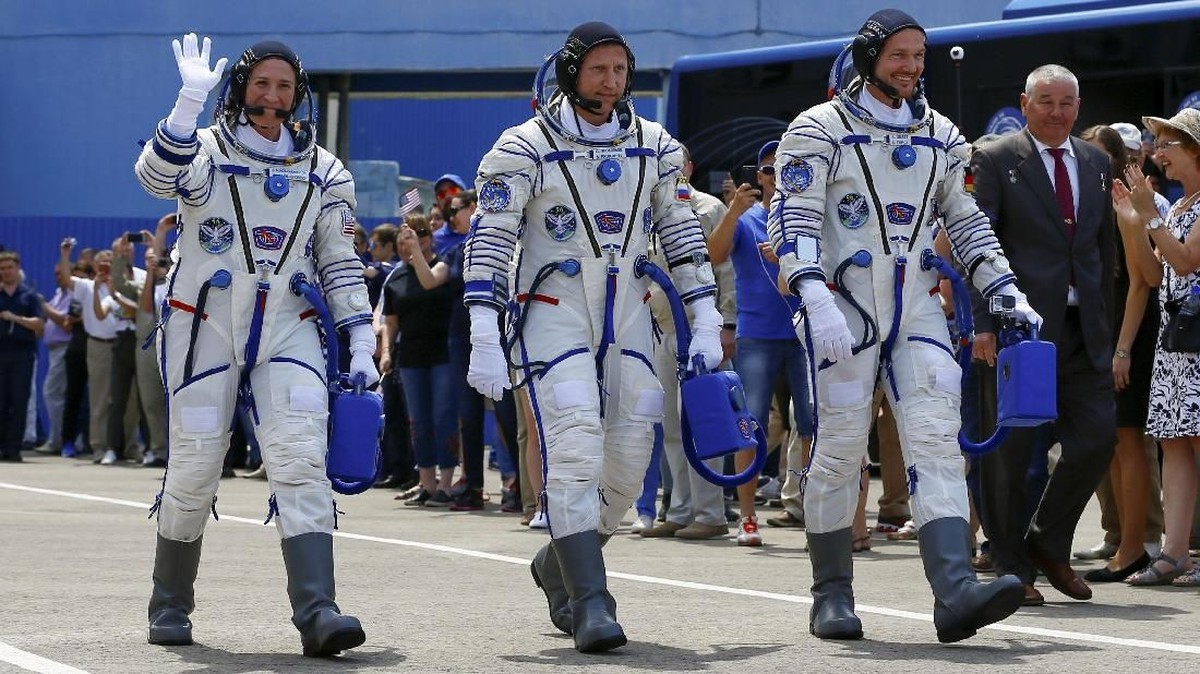 FOTO: NASA Kembali Kirim 3 Astronaut Jelajahi Antariksa