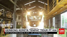 Gerbong Kereta Tempat Tidur PT KAI