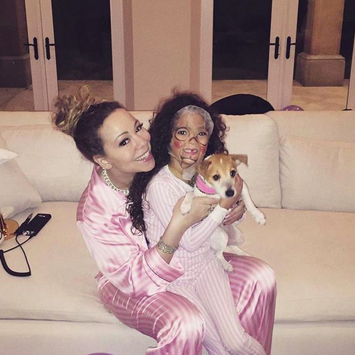<p>Ladies night! Kompaknya Mariah bersama si gadis kecil. (Foto: Instagram/ @mariahcarey)  </p>