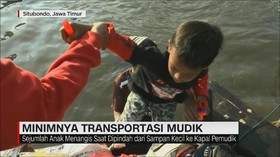 Minimnya Sarana dan Prasarana Mudik