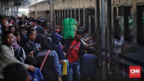 KAI Perpanjang Operasi Kereta Tambahan Lebaran Hingga 1 Juli