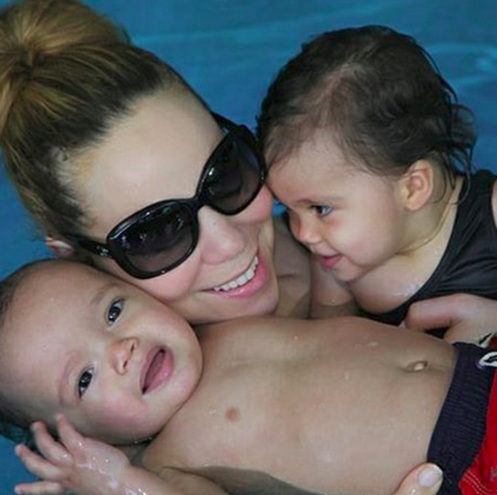 <p>Throwback saat Roc dan Roe masih batita. Aih, menggemaskan banget! (Foto: Instagram/ @mariahcarey)  </p>
