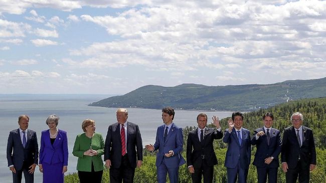 Eropa Tolak Usul Trump untuk Masukkan Rusia ke G7