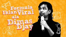 INFOGRAFIS: Formula Iklan Viral ala Dimas Djay