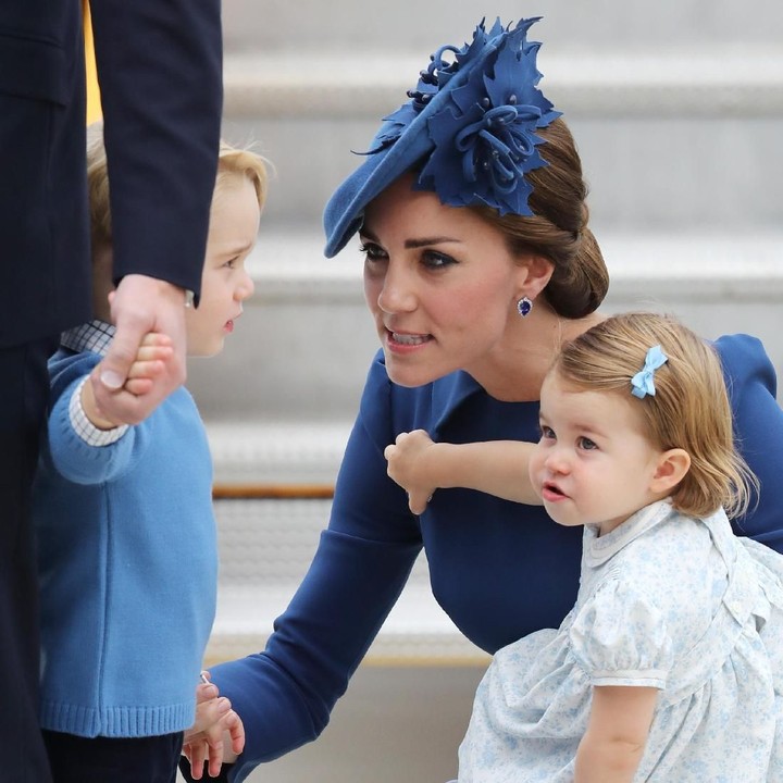 <p>Bunda bisa menebak, apa kata-kata yang diucapkan Kate Middleton pada putra sulungnya? (Foto: Getty Images)  </p>