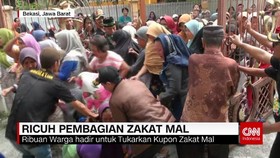 Ricuh Pembagian Zakat Mal