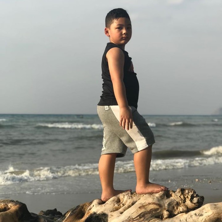 <p>Di usia 5 tahun ini, banyak yang memuji Kellen makin ganteng. Hmm, mirip ayah atau ibunya ya? (Foto: Instagram @kellen.12)</p>