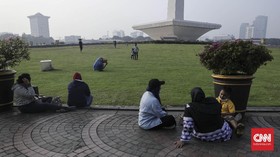 H-1 Lebaran, Monas Masih Jadi Favorit Hiburan Warga Jakarta