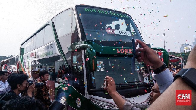 Perusahaan-perusahaan BUMN akan menggelar mudik gratis menyambut Lebaran 2022. Berikut daftarnya.