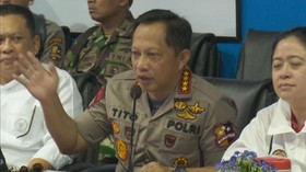Kapolri Tinjau Posko Pengamanan Mudik