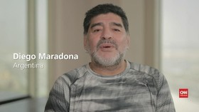 VIDEO: Maradona Belajar dari Rivelino di Piala Dunia 1974