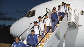 Timnas Argentina Numpang Jet The Rolling Stones ke Rusia