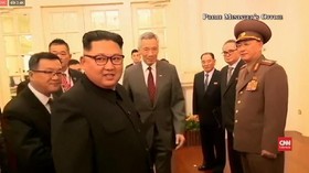 VIDEO: Dahului Trump, Kim Jong-un Langsung Temui PM Singapura