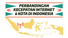 Perbandingan Kecepatan Internet 6 Tujuan Mudik