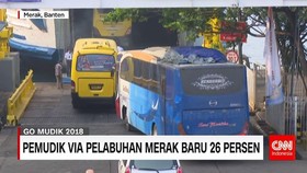 Arus Mudik Lebaran Melalui Pelabuhan Merak