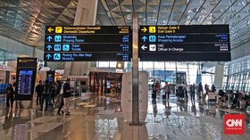 Cuti Lebaran Panjang, Tak Ada Lonjakan Penumpang di Soetta