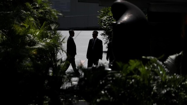 FOTO: Pengamanan Diperketat Jelang Pertemuan Kim dan Trump