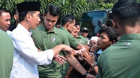 Jokowi Rayakan Idul Fitri di Istana Bogor