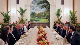 Donald Trump Rayakan Ulang Tahun di Istana Singapura