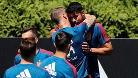 FOTO: Persiapan Timnas Spanyol Jelang Lawan Portugal