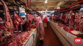 Harga Daging Sapi di Pasar DKI Tembus Rp140 Ribu per Kg Imbas PMK