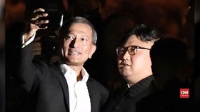 VIDEO: Tur Keliling Singapura, Kim Jong-un Kejutkan Wisatawan