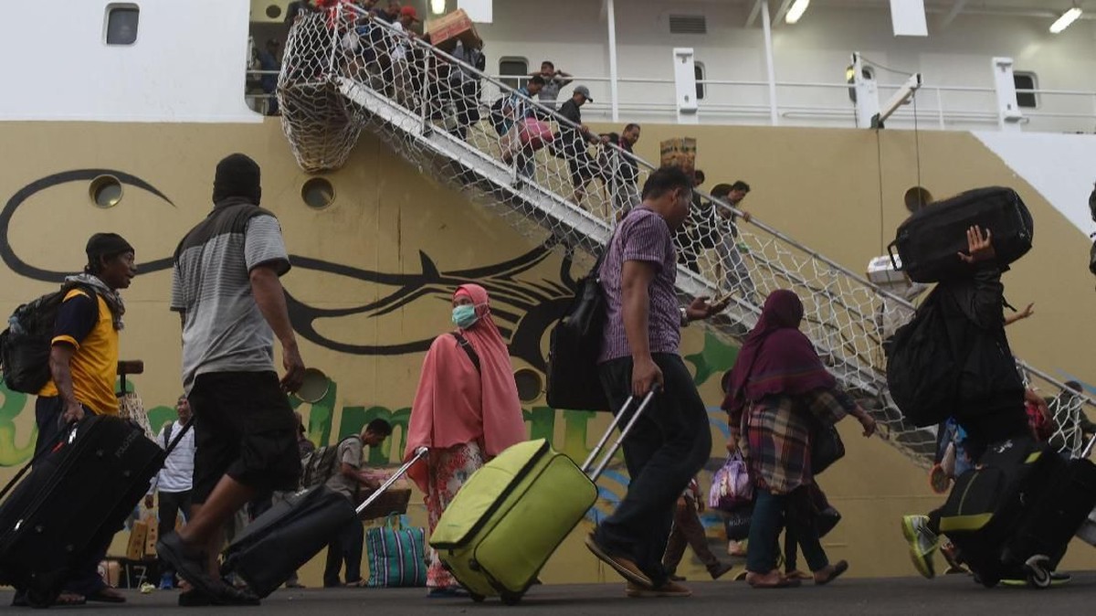 FOTO: Tradisi Tahunan Mudik Lebaran