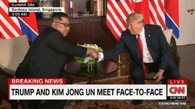 VIDEO: Bersama Trump,  Konferensi Pers Perdana Kim Jong-un