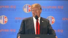 VIDEO: Trump Sebut Korut Hancurkan Situs Uji Rudal Utamanya