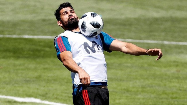 FOTO: Persiapan Timnas Spanyol Jelang Lawan Portugal