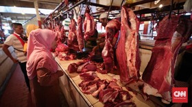 RI Impor Daging dan Jeroan 68 Ribu Ton hingga Juli