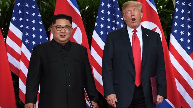 Banggakan Kim Jong-un, Trump Puji Perlucutan Situs Rudal