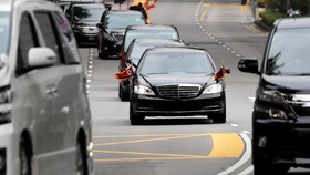 Kim Lebih Dulu Tiba di Lokasi Pertemuan dari Trump