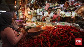 Tren Harga Cabai Terus Turun
