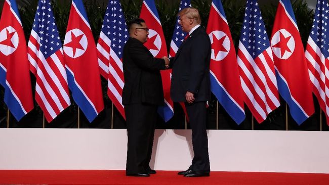 KTT Kedua Trump-Kim Jong-un Dihelat di Negara Asia